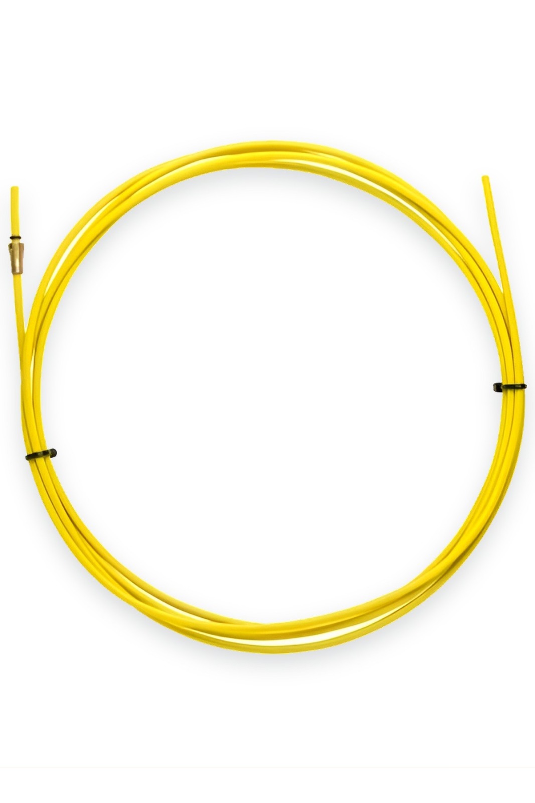 Lazer Kaynak Çift Tel Besleme Spirali Sarı Teflon Koruyuculu – 0.8-2.0 mm Uyumlu