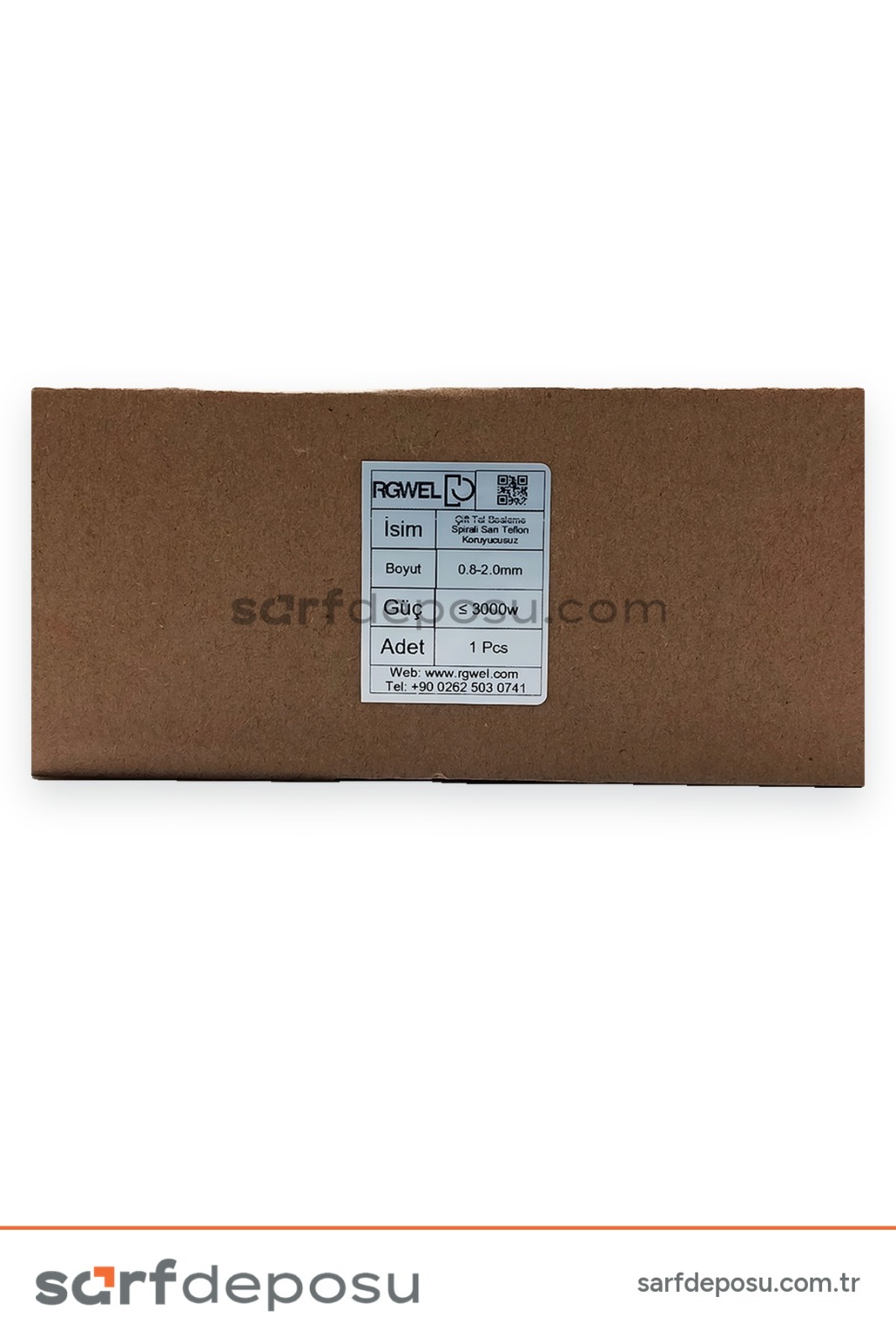 Lazer Kaynak Çift Tel Besleme Spirali Sarı Teflon Koruyucusuz – 0.8-2.0 mm Uyumlu - 2