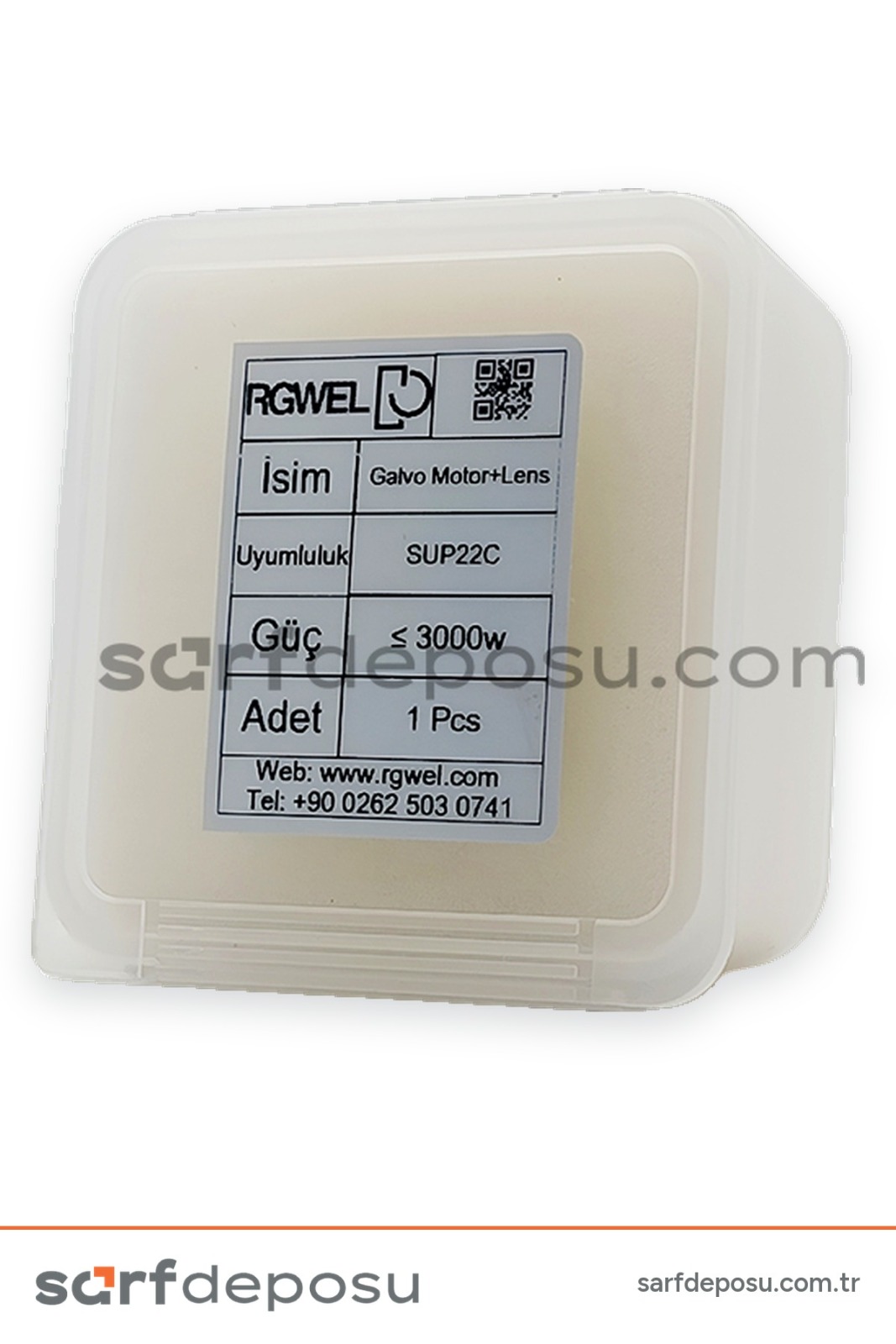 Fiber Lazer Galvo Lens + Motor Set – Sup22C-23C Uyumlu - 2