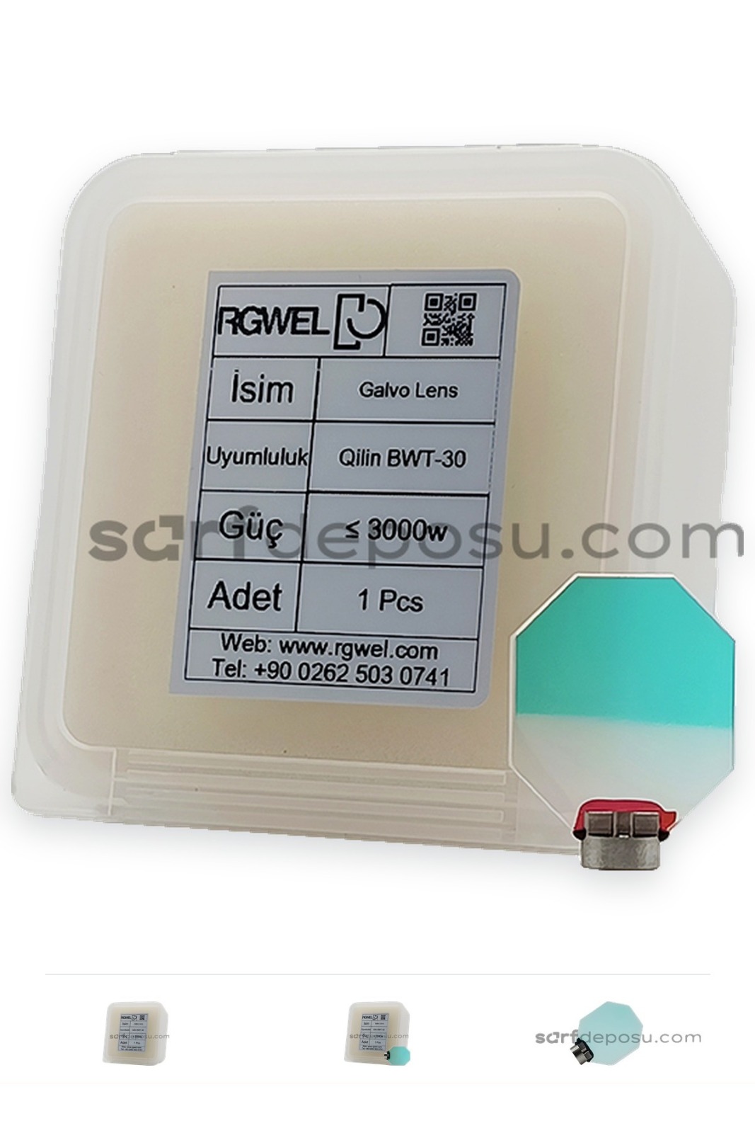 Fiber Lazer Galvo Lens - QİLİN BWT30