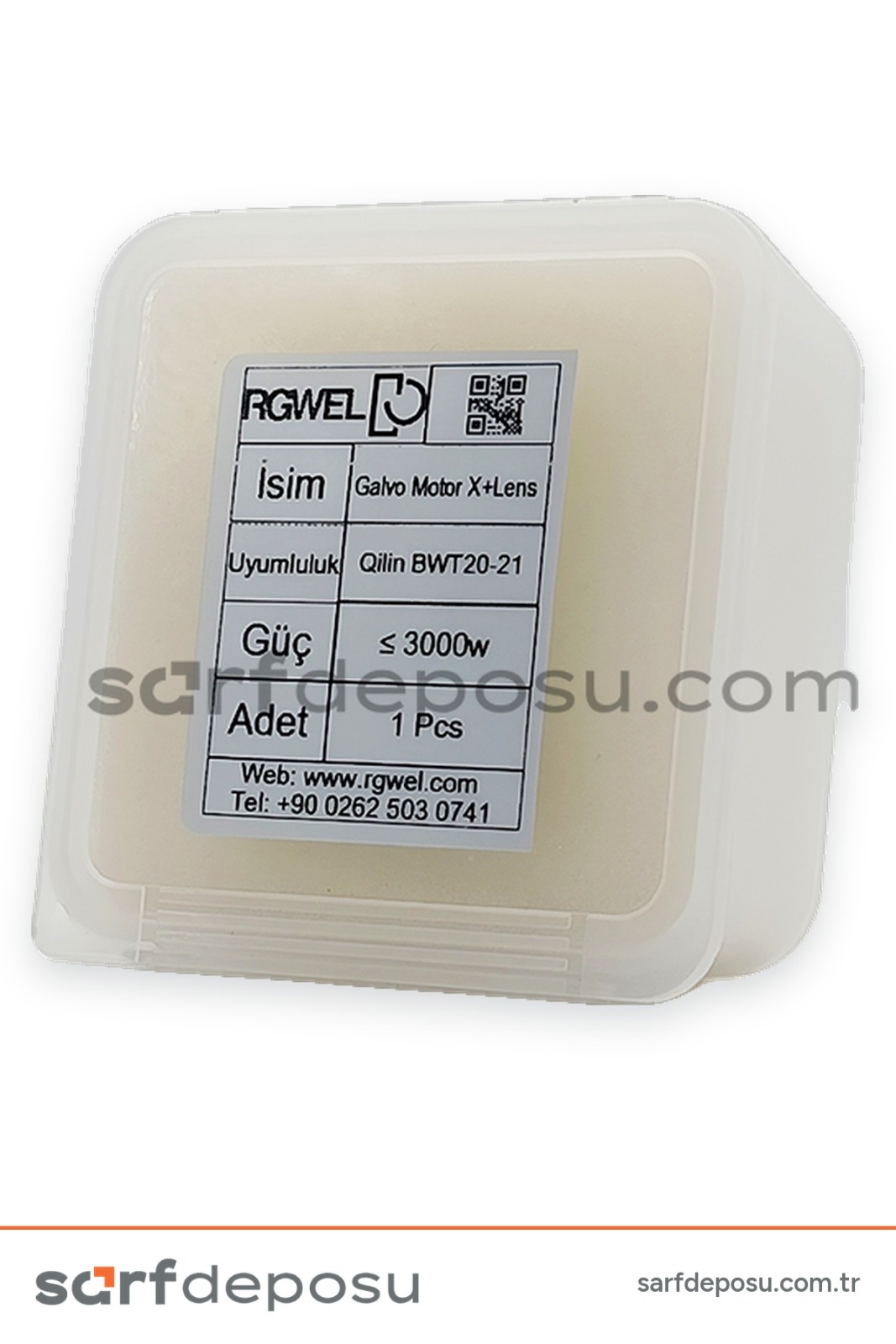 Fiber Lazer Galvo Lens+Motor Set (X) Eksen - QİLİN BWT20-21 - 2