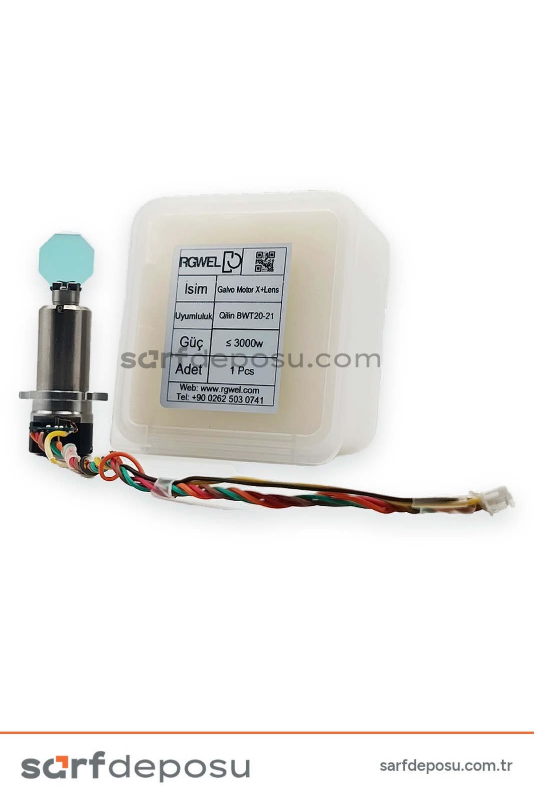 Fiber Lazer Galvo Lens+Motor Set (X) Eksen - QİLİN BWT20-21 - 3