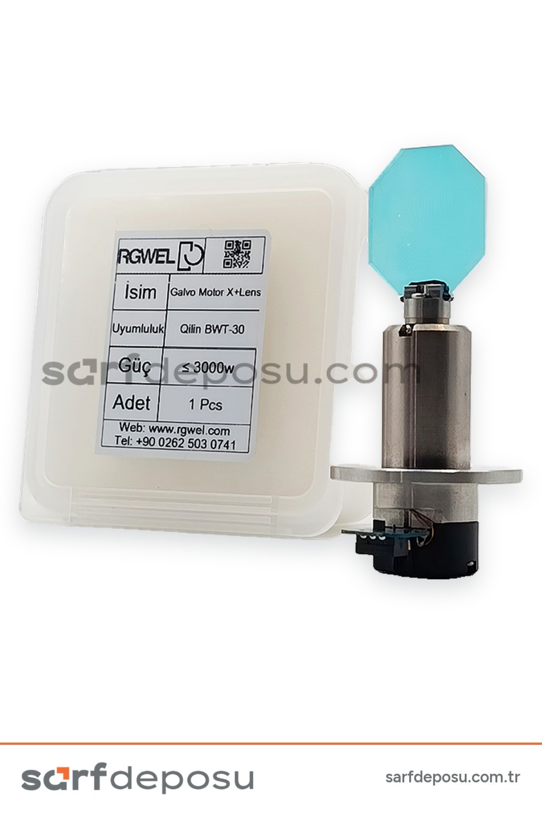 Fiber Lazer Galvo Lens+Motor Set (X) Eksen - QİLİN BWT30 - 3