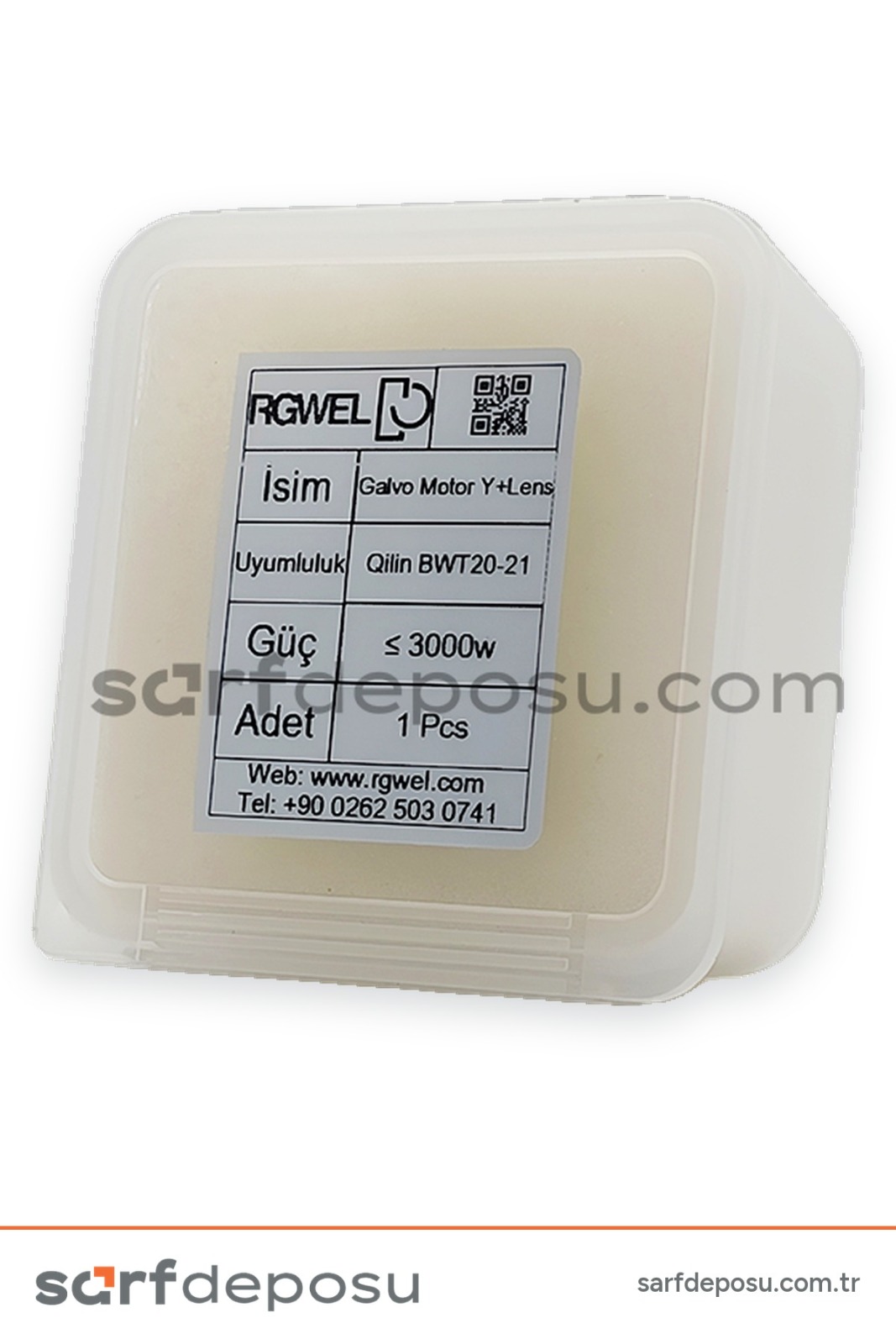 Fiber Lazer Galvo Lens+Motor Set (Y) Eksen - QİLİN BWT20-21 - 2