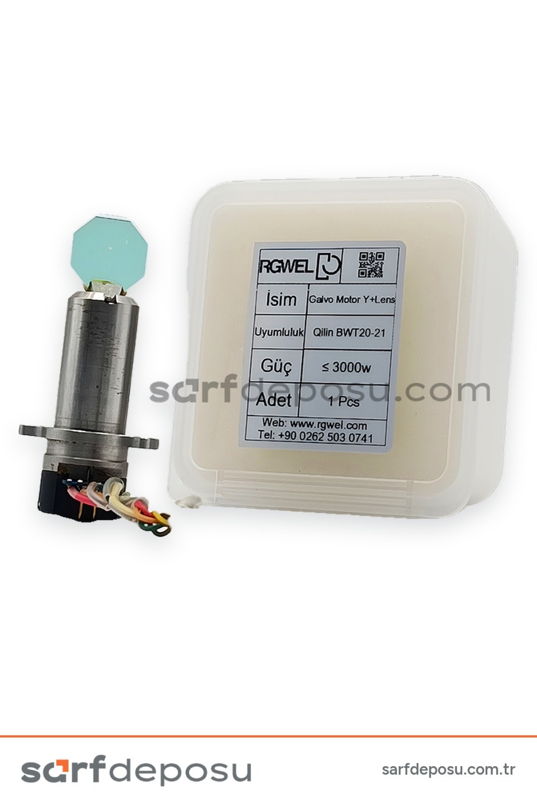 Fiber Lazer Galvo Lens+Motor Set (Y) Eksen - QİLİN BWT20-21 - 3