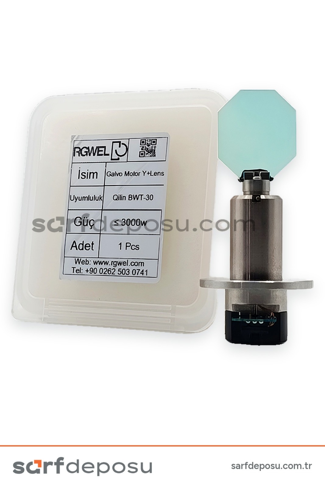 Fiber Lazer Galvo Lens+Motor Set (Y) Eksen -QİLİN BWT30 - 2