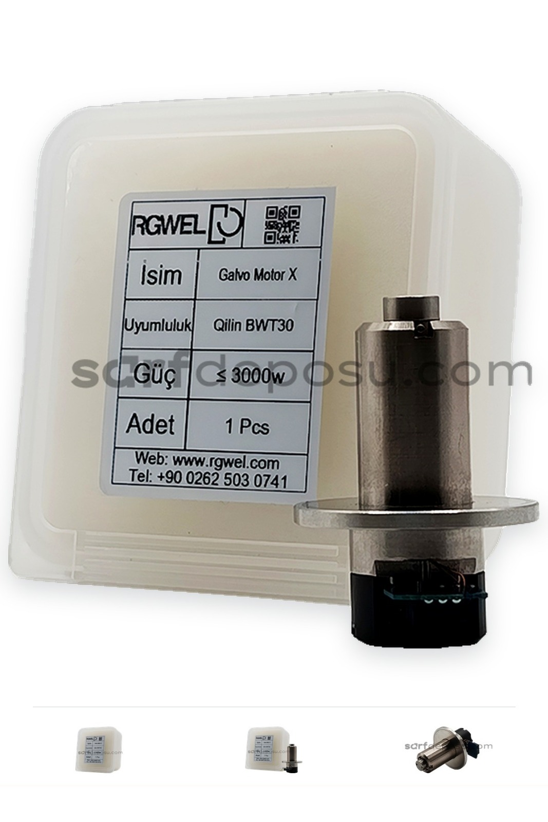 Fiber Lazer Galvo Motor (X) Eksen - QİLİN BWT30