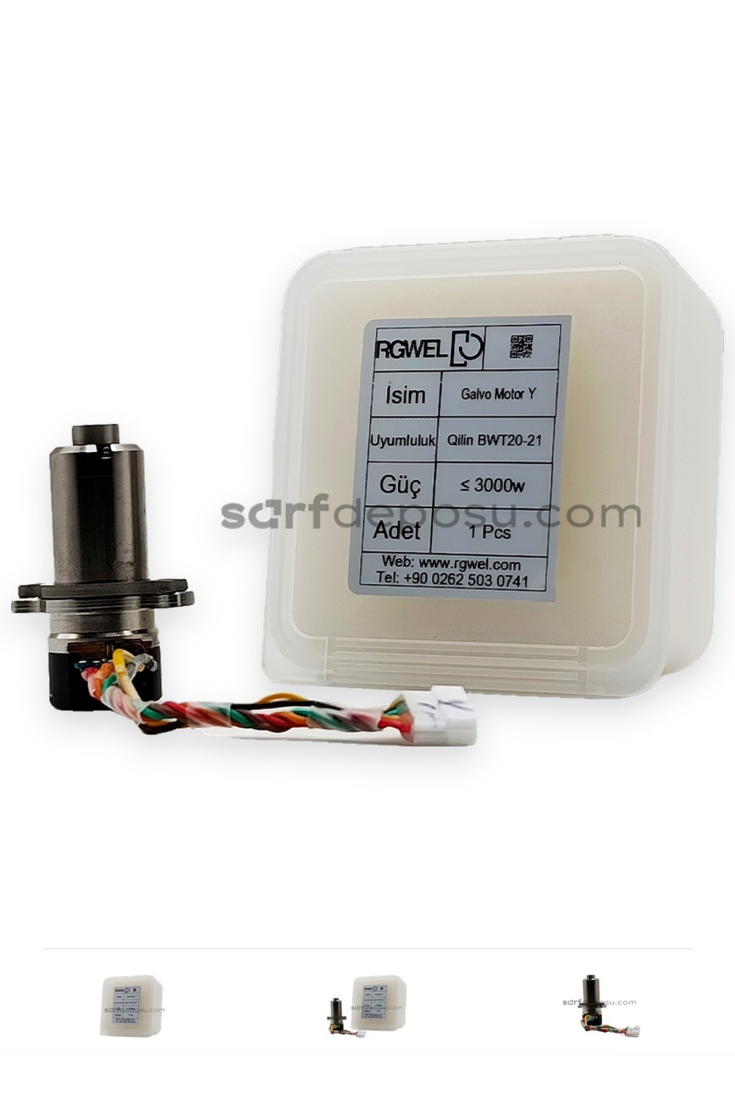 Fiber Lazer Galvo Motor (Y) Eksen - QİLİN BWT20-21