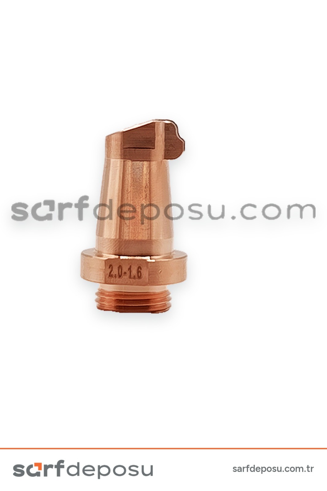Lazer Kaynak Nozzle H35-M16 Çift Tel 1.6-2.0 mm - 6