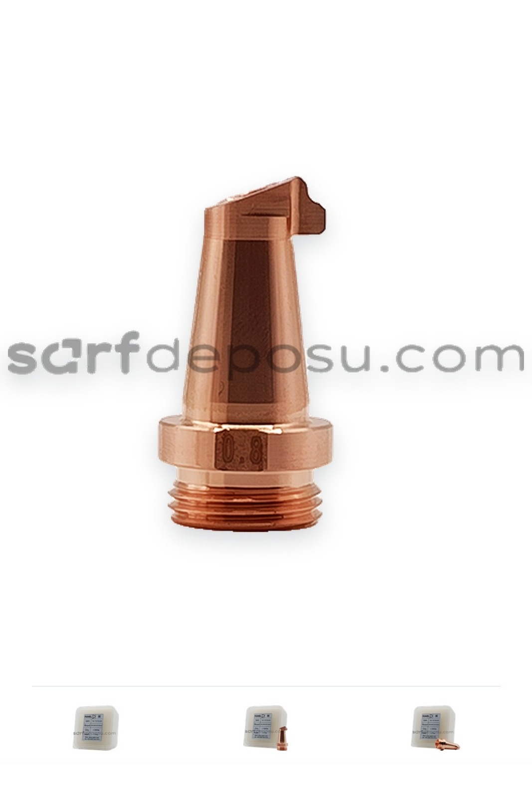 Lazer Kaynak Nozzle H35-M16 Tek Tel 0.8 mm