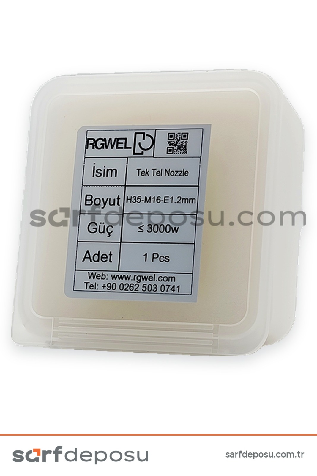 Lazer Kaynak Nozzle H35-M16 Tek Tel 1.2 mm - 2