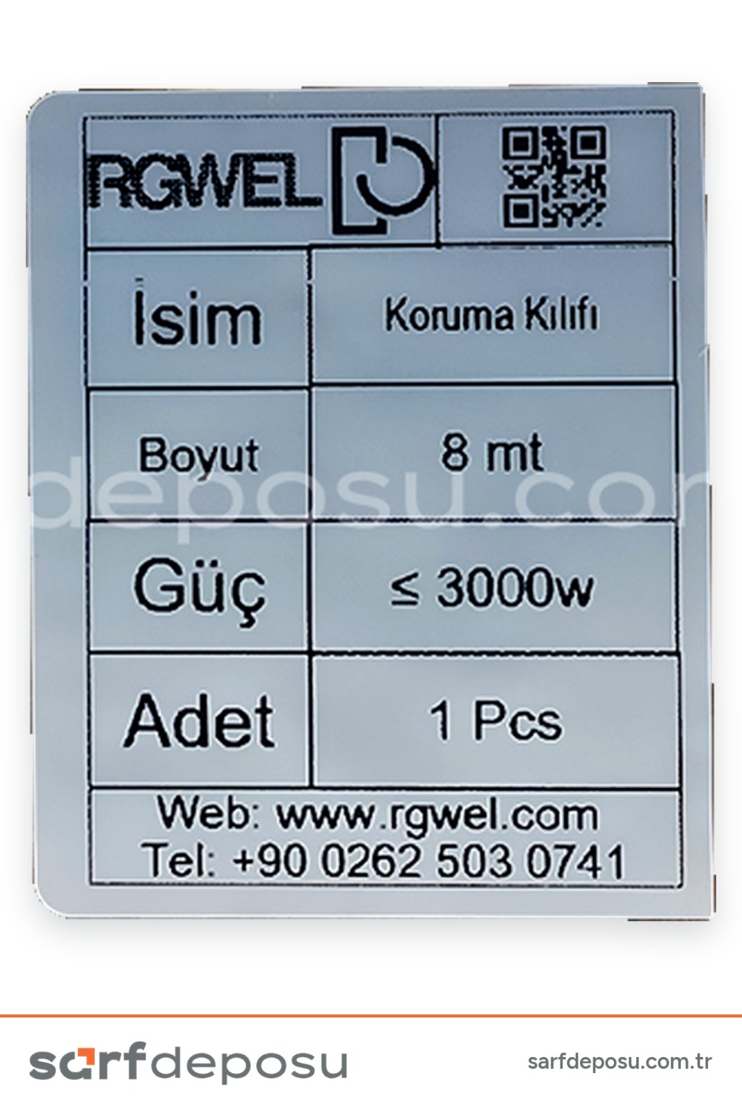 Lazer Koruma Kılıfı 8 mt - 2