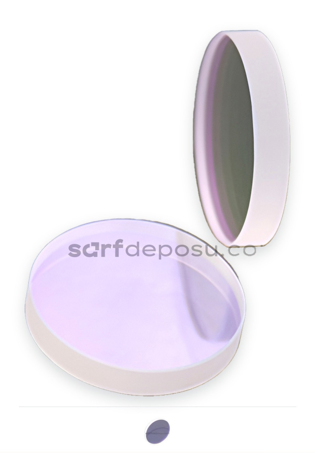 Fiber Lazer Koruyucu Lens (Alt) D27.9 T-4.1 mm QİLİN BWT20