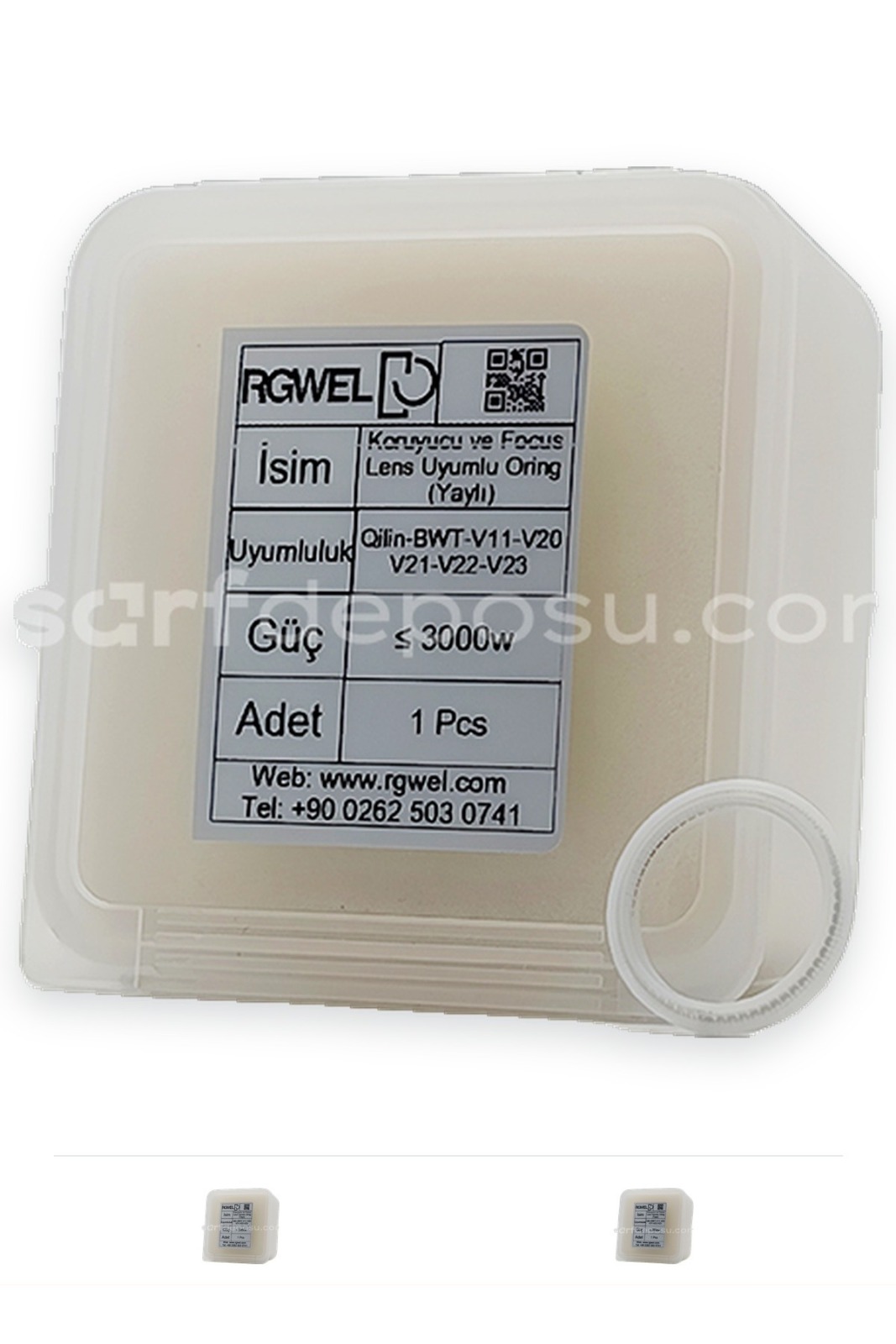 Fiber Lazer Koruyucu ve Focus Lens Uyumlu Oring (Yaylı) QİLİN BWT11-20-21-DWT22-23 - 1