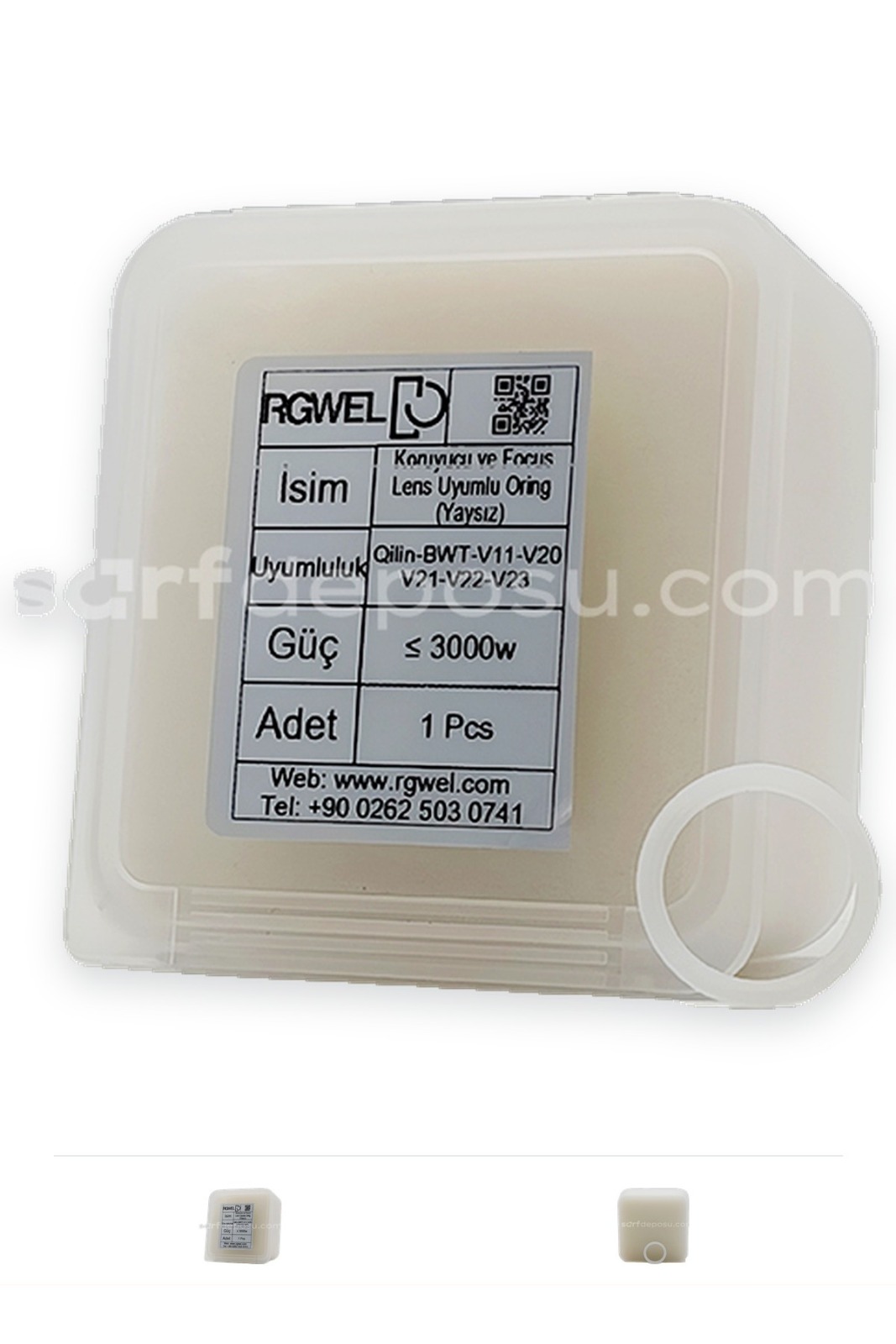 Fiber Lazer Koruyucu ve Focus Lens Uyumlu Oring (Yaysız) QİLİN BWT11-20-21-DWT22-23 - 1