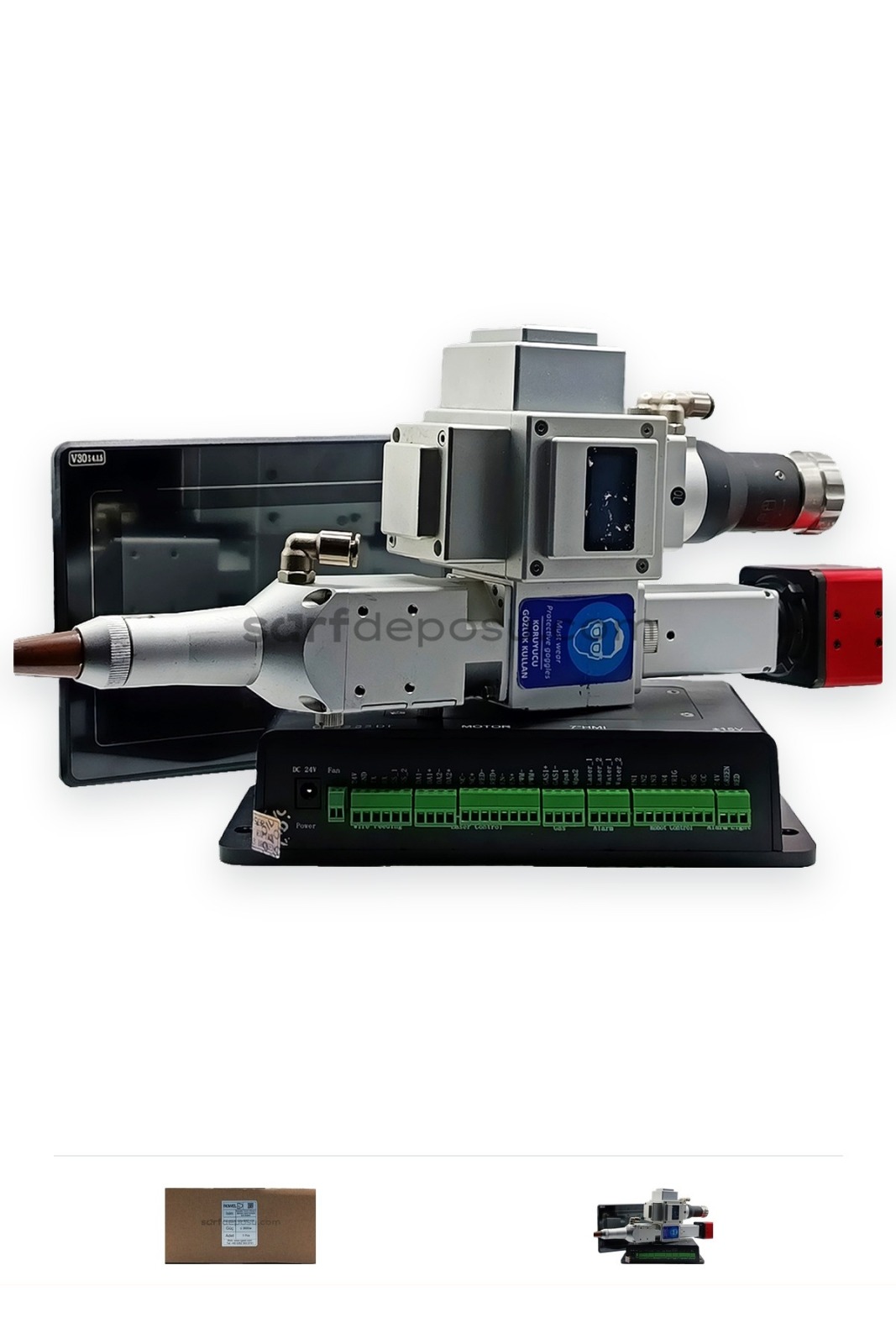 Lazer Kaynak QİLİN BWT30 Robotik Torch+Ekran+İşlemci Card Komple Set Sistem