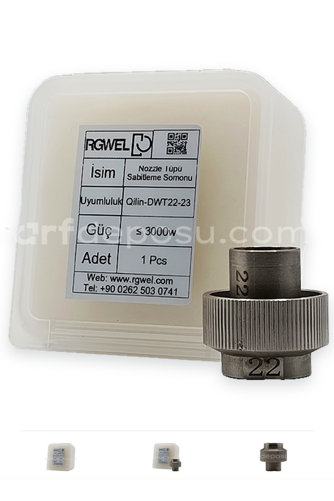 Lazer Kaynak QİLİN DWT22-23 Nozzle Tüpü Sabitleme Somonu - 1