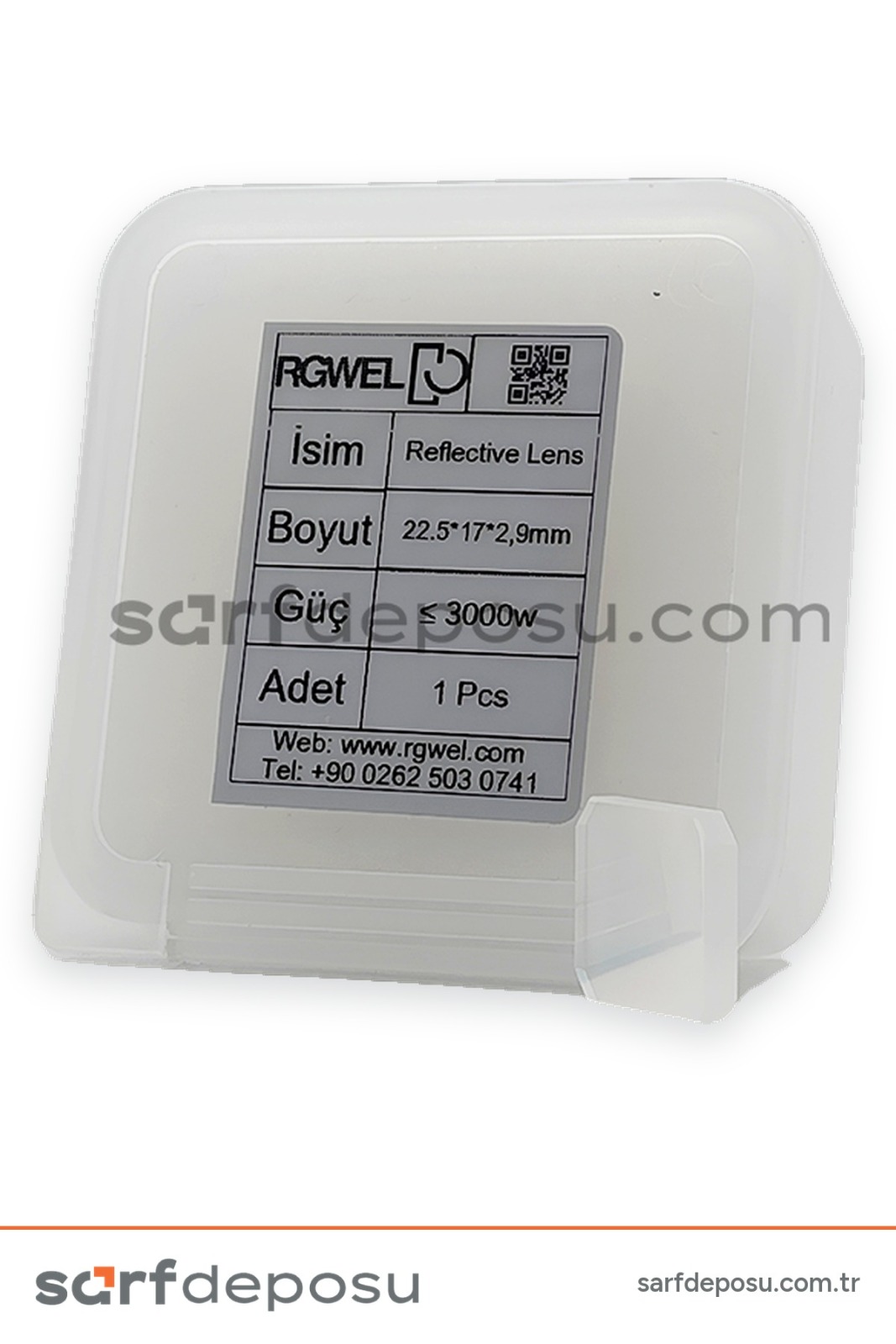 Fiber Lazer Reflective Lens 22.5 17 T-2.9 mm - QİLİN BWT20-21 - 4