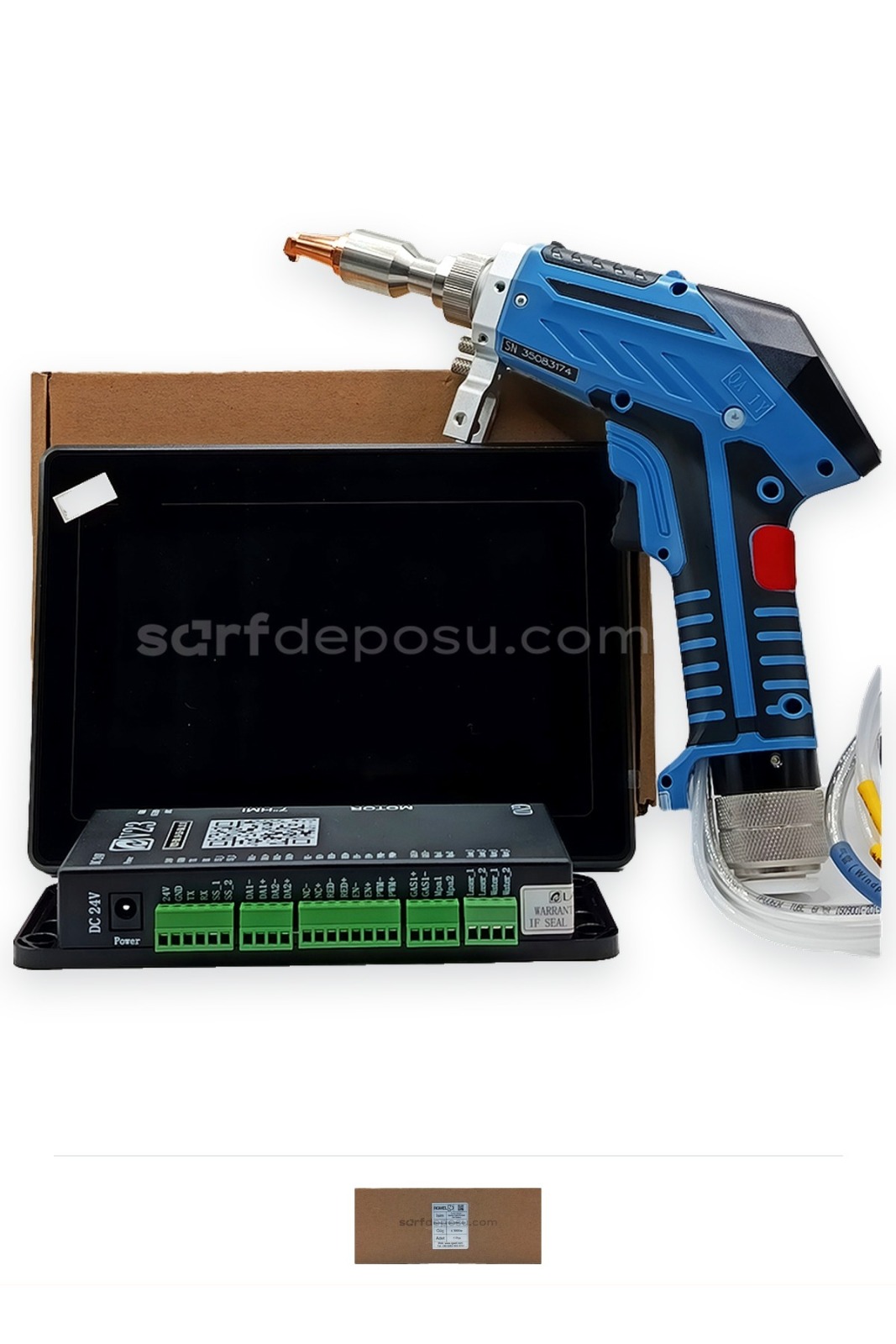 Lazer Kaynak RG-QİLİN DWT23 Torch+Ekran+İşlemci Card Komple Set Sistem - 1