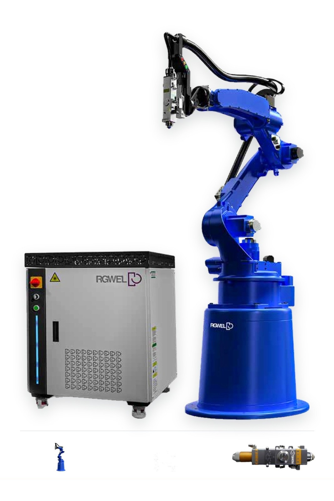 RG-W1500A Robotik Fiber Lazer Kaynak Makinesi