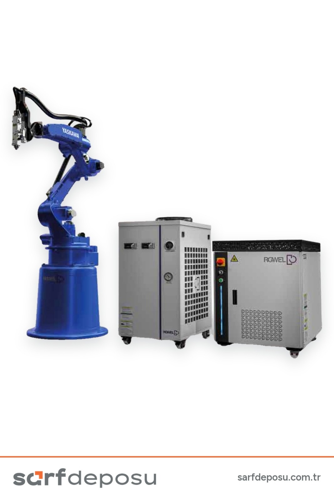 RG-W1500A Robotik Fiber Lazer Kaynak Makinesi - 10