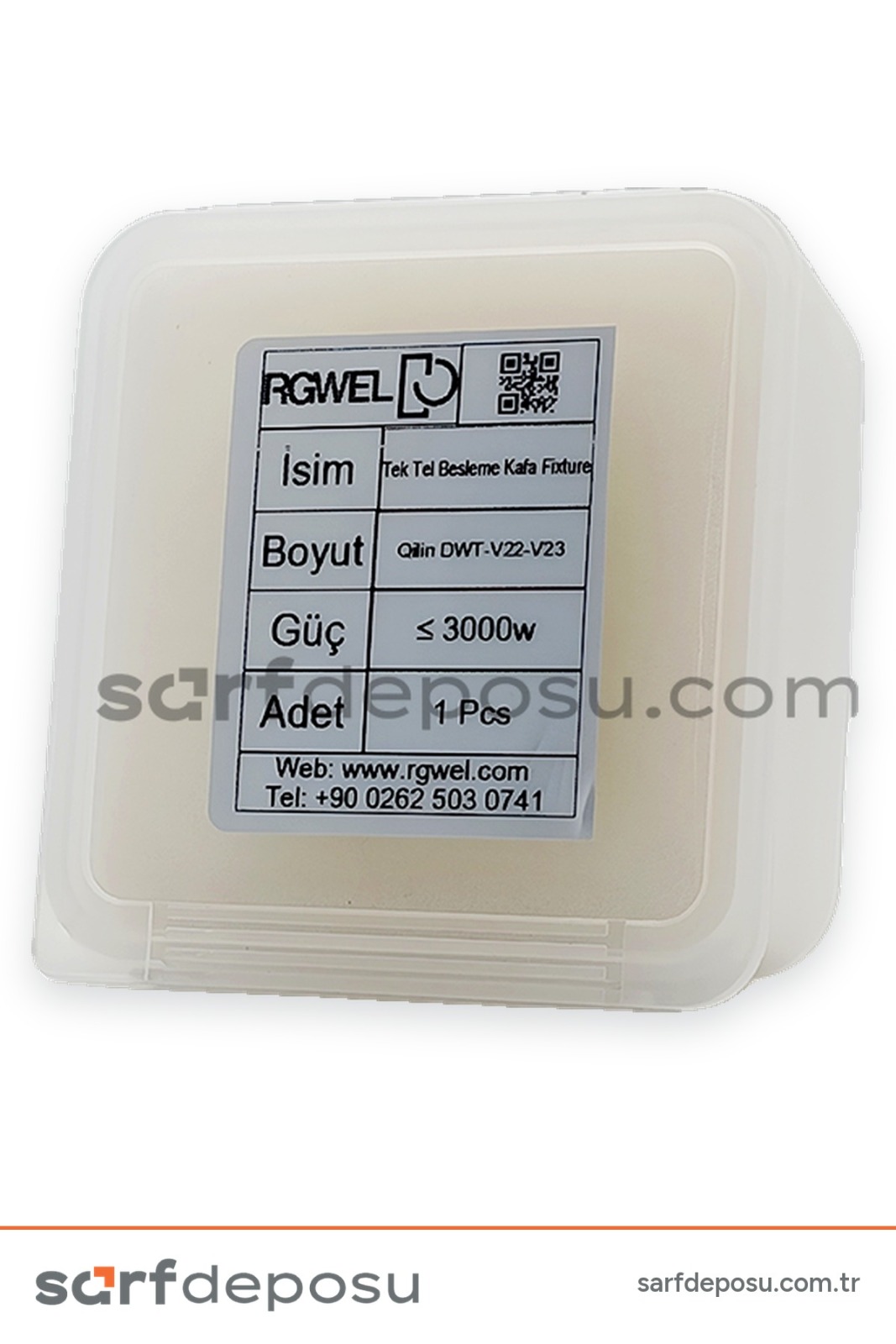 Lazer Kaynak Tek Tel Besleme Kafa Fixture Nozzlesuz - QİLİN DWT22-23 - 2