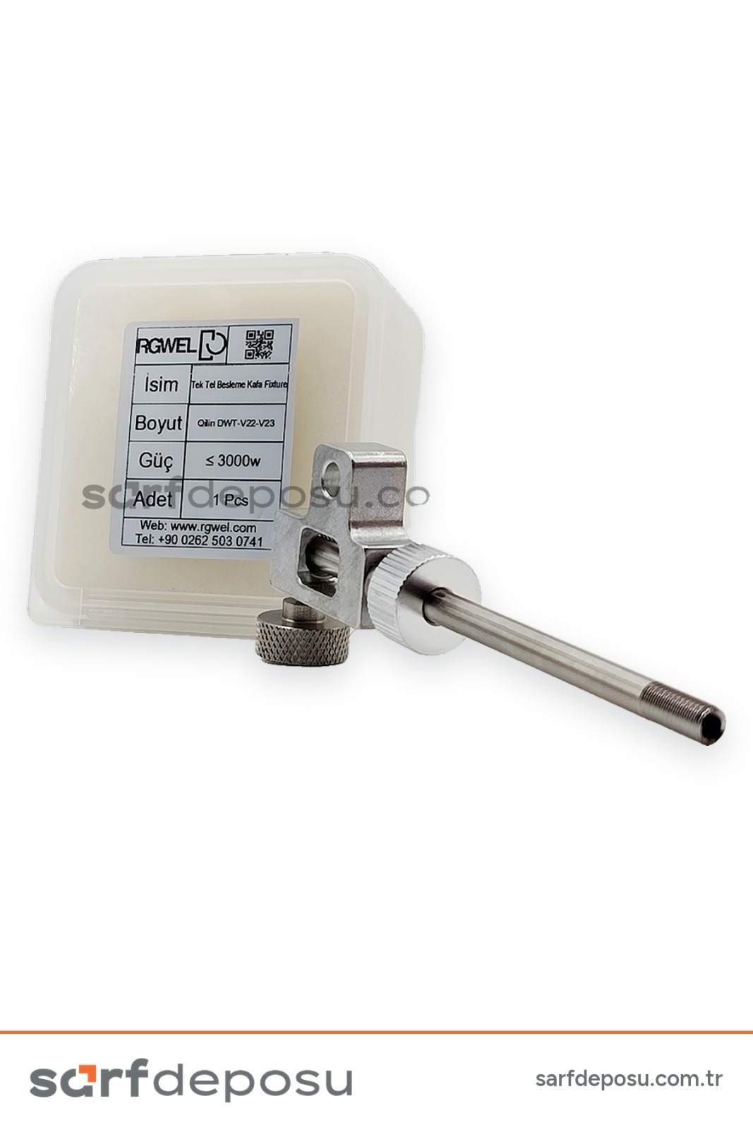 Lazer Kaynak Tek Tel Besleme Kafa Fixture Nozzlesuz - QİLİN DWT22-23 - 3