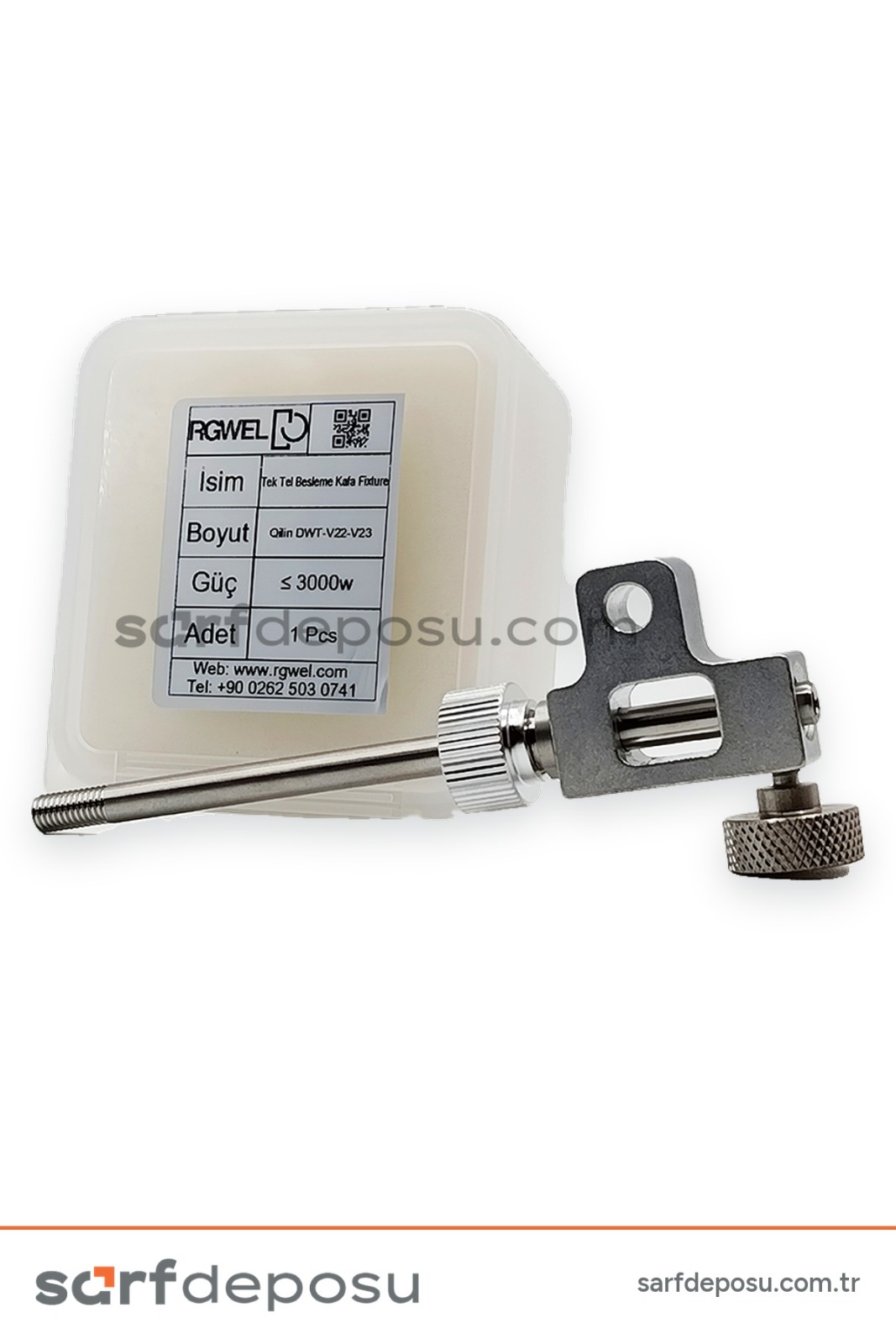 Lazer Kaynak Tek Tel Besleme Kafa Fixture Nozzlesuz - QİLİN DWT22-23 - 4