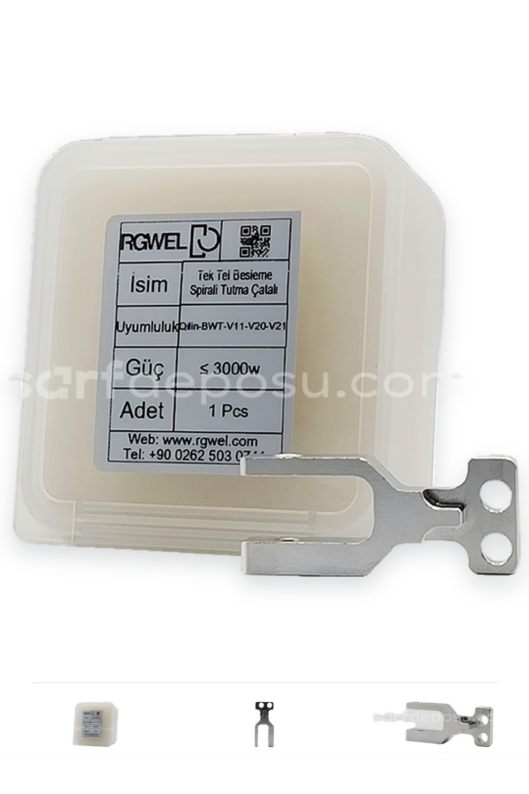 Lazer Kaynak Tek Tel Besleme Spiral Tutma Çatalı - QİLİN BWT11-20-21 - 1
