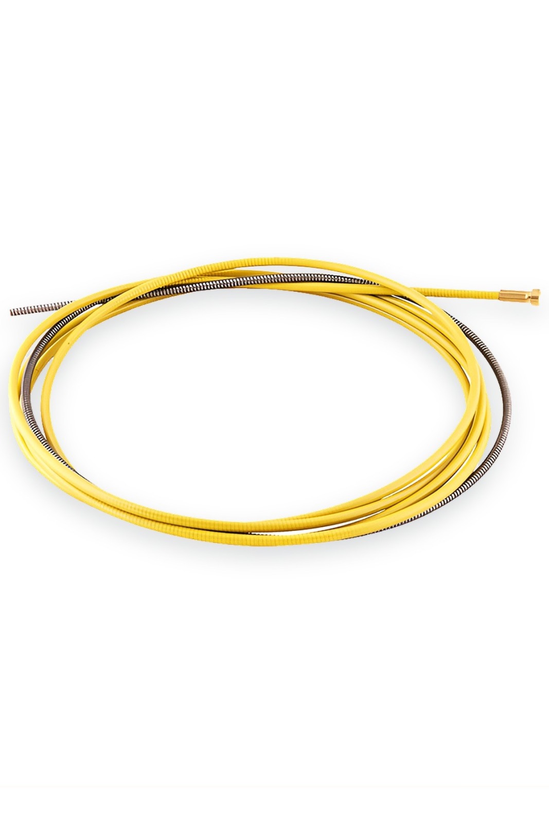 Lazer Kaynak Tek Tel Besleme Spirali Sarı Teflon Koruyuculu – 0.8-2.0 mm Uyumlu